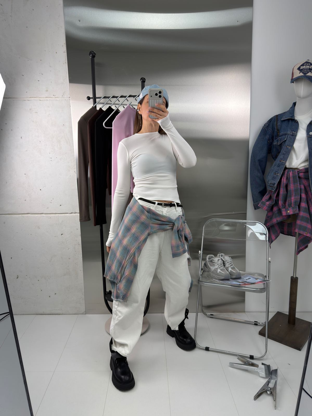 Лонгслив женский арт. 02 цвет "белый"