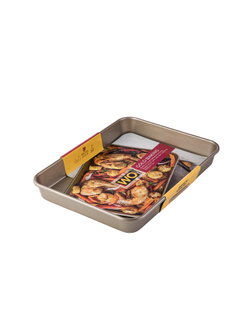 Форма для запекания 39х29х4.7см Wo Home Gold Baking золотистая