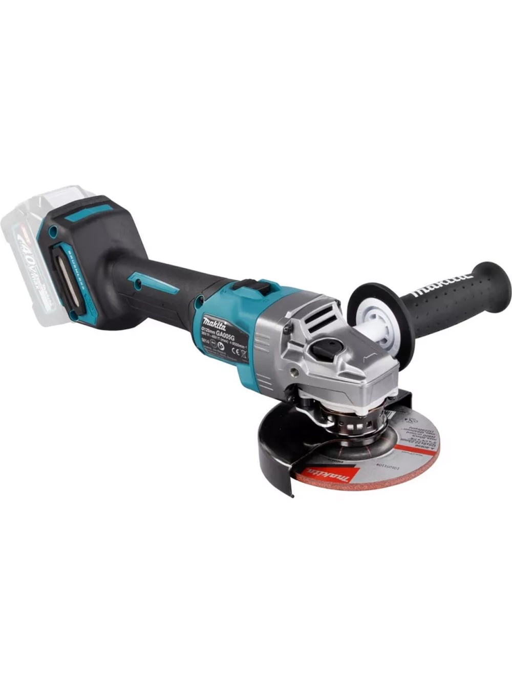 Угловая шлифовальная машина с диском 125 мм XGT® Makita GA005GZ