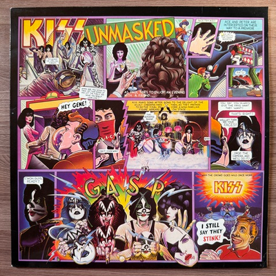 Kiss - Unmasked (Скандинавия 1980г.)