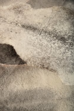 Ковер Мосси стриженный светло-серый