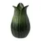 Ваза petal зеленого цвета из коллекции blossom, 22 см
