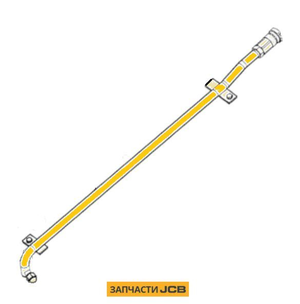 Трубка гидравлическая JCB 128/D4596