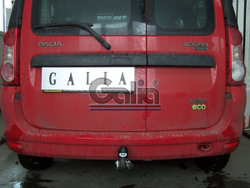 Фаркоп оцинкованный Galia D037C для Lada Largus 2012-, Dacia Logan универсал 2007-2013(паспорт и сертификат в комплекте)(без электрики)