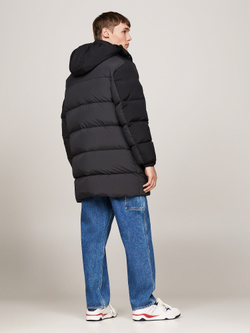 Пуховик Tommy Jeans Two-Tone Hooded Parka Black