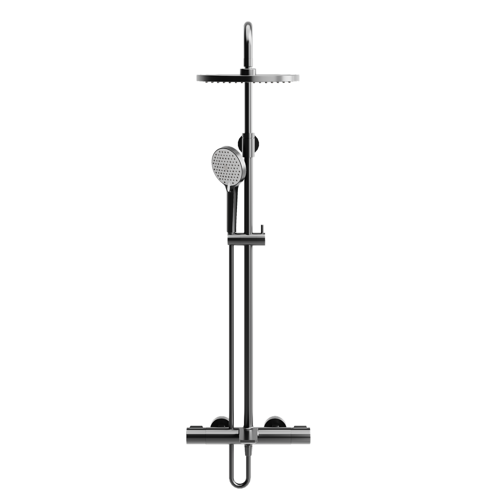 Душевая стойка RUBINELLI ASSE RB-PS6012GM оружейная сталь
