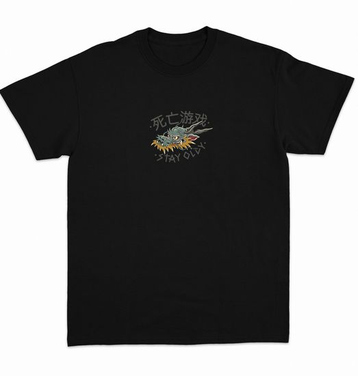 Футболка Oldy Dragon (черный)