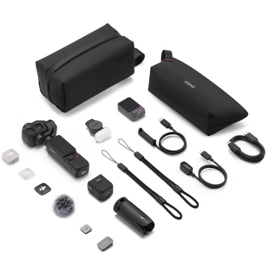 Экшн-камера DJI Osmo Pocket 4P Vlog Combo Черный