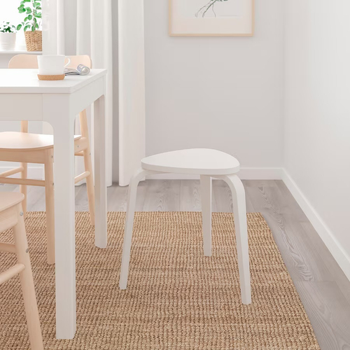 КИРРЕ KIRRE Табурет, дерево/белый