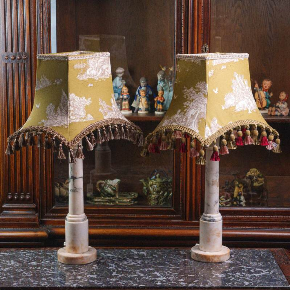 Парные настольные лампы в классическом стиле