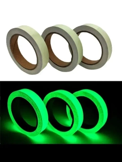 Светящаяся в темноте самоклеящаяся лента, ширина 15 мм, длина 5м