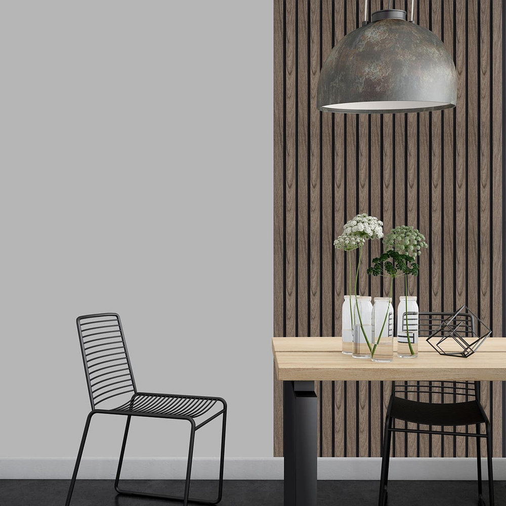 Панель вспененный полистирол ГРЕЙС 3D RAIL Дуб антик 120х2700 мм