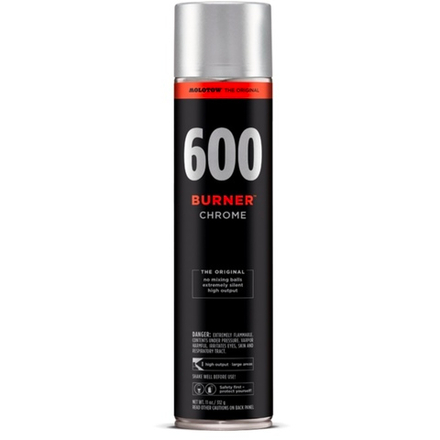 Краска Molotow BURNER - 600мл (Chrome)
