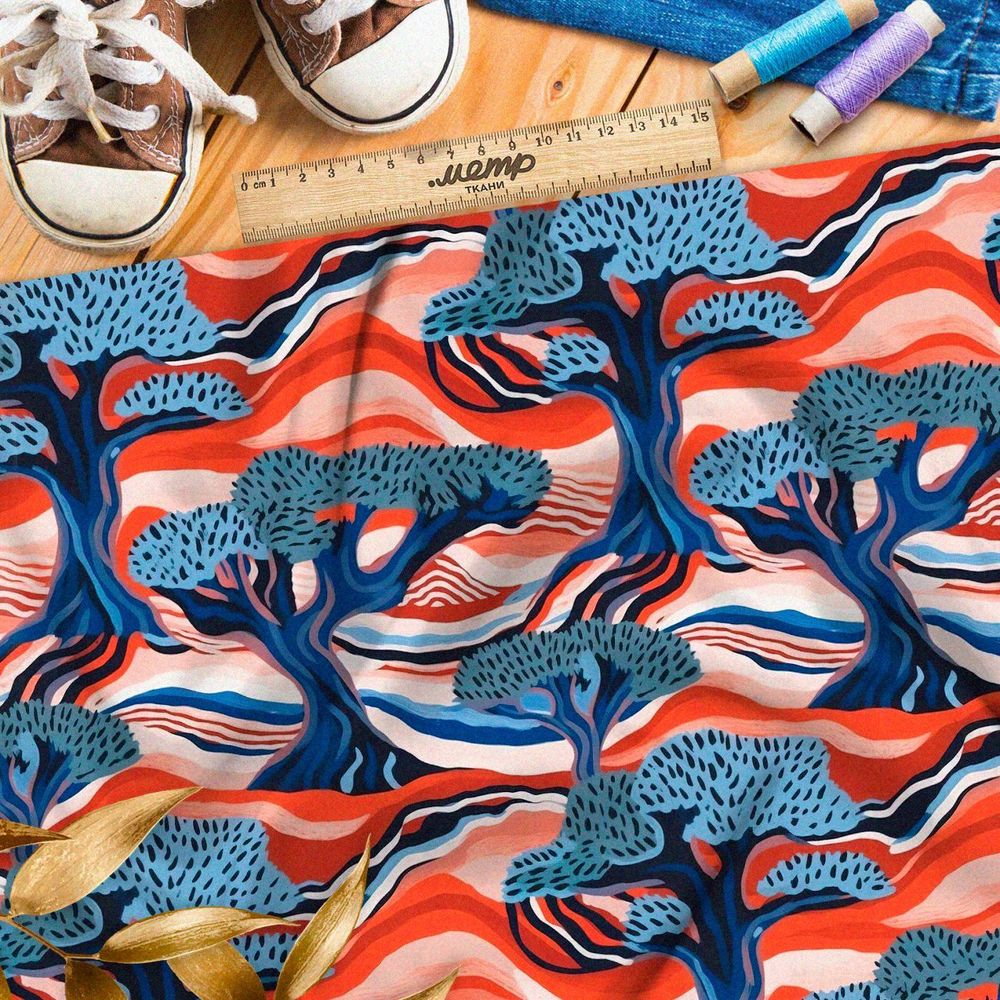 Ткань Барби поющий лес