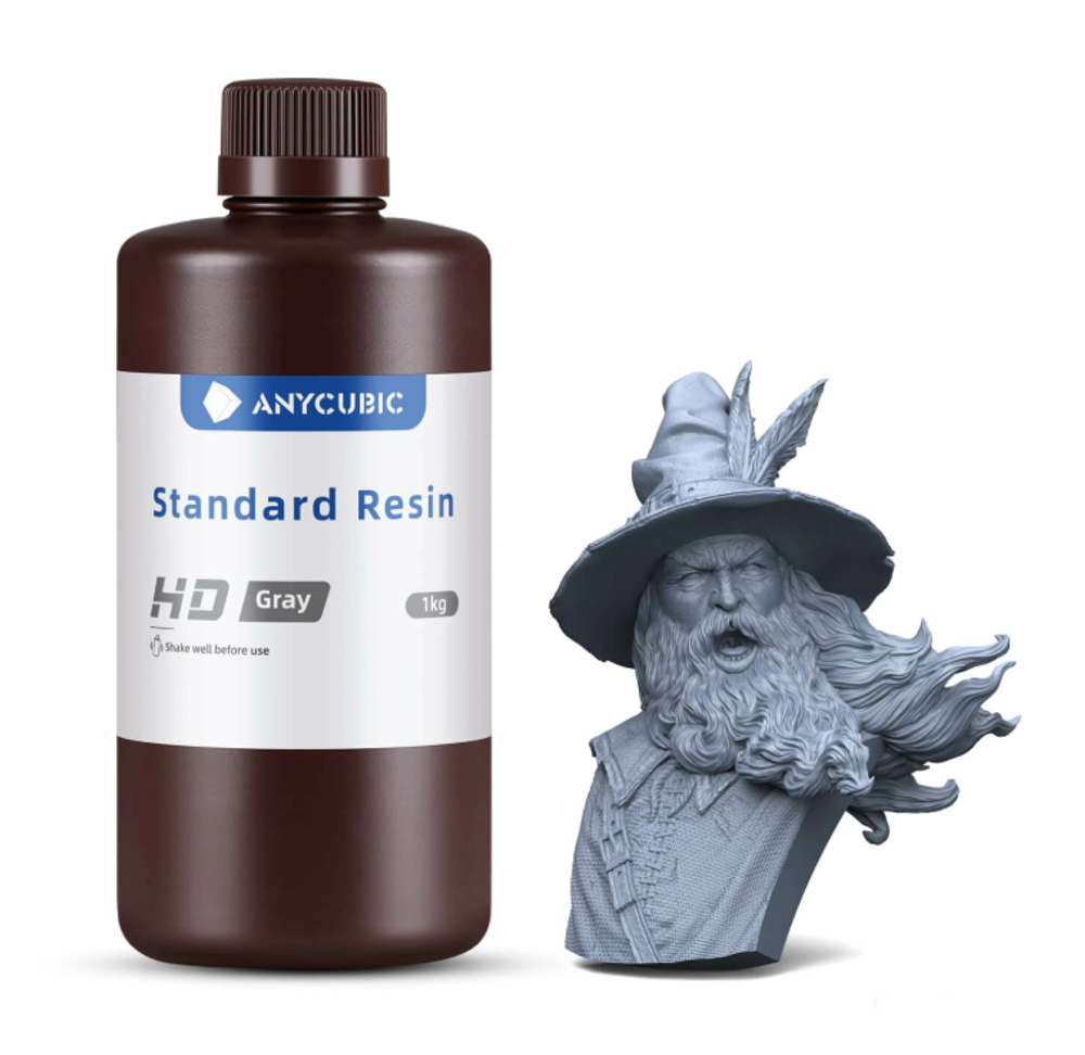 Фотополимерная смола Anycubic Standard 1 л, серая