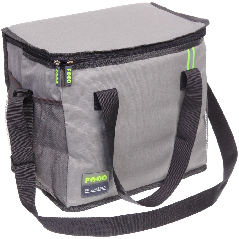 Термосумка 23 л, 35*22*30 см, WM8033-3, светло-серый