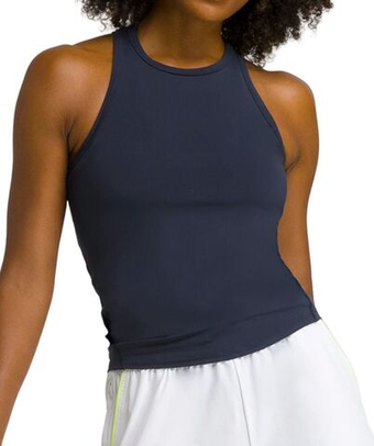 Женский топ теннисный Wilson Fieldhouse Tank Top Liite - небесный