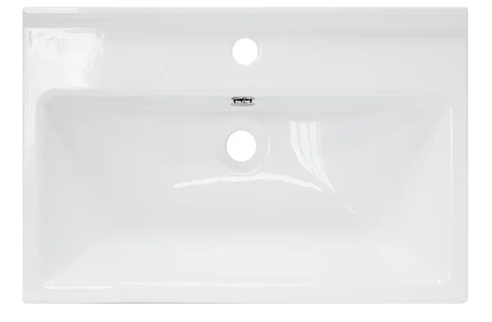 Умывальник Fest-60 белый, без кроншт Sanita Luxe