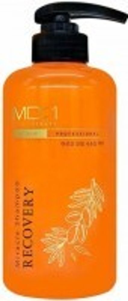 MD-1  Восстанавливающий шампунь для волос с маслом арганы Hair Therapy Miracle Recovery Shampoo 500 мл