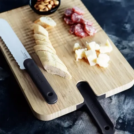 Доска разделочная 43x24x2.4см Trebonn Chopping boards and Knives черная