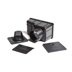 Ливнеприемник кровельный с вертикальным патрубком черный 300*165*200 A15 (6167ч)