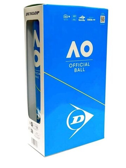 Мячи для тенниса для всех покрытий DUNLOP AUSTRALIAN OPEN 2x4