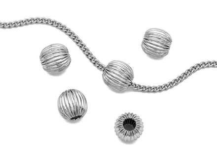 Бусина "Рифлёная" 10,5мм (1 штука)