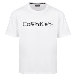 Мужская теннисная футболка Calvin Klein PW SS T-shirt - белый