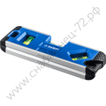 ЗУБР КОМПАКТ 3М, 150 мм, Т-образный усиленный профиль, магнитный компактный уровень, Профессионал (34552)