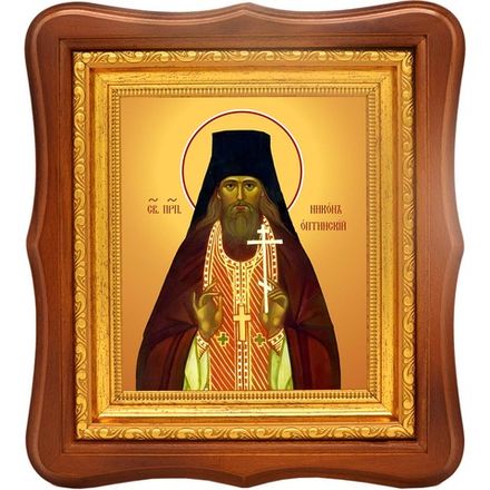 Никон (Беляев) Оптинский исповедник иеромонах. Икона на холсте.