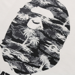 A Bathing Ape Bathing Ape Logo Printed Футболка айвори IVX