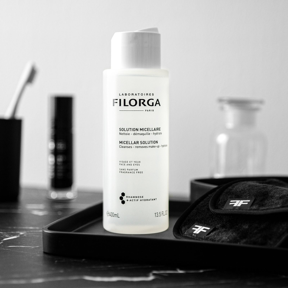 FILORGA MICELLAR SOLUTION - увлажняющая мицеллярная вода для лица и области вокруг глаз /   400  ml  / GTIN 3401560361926