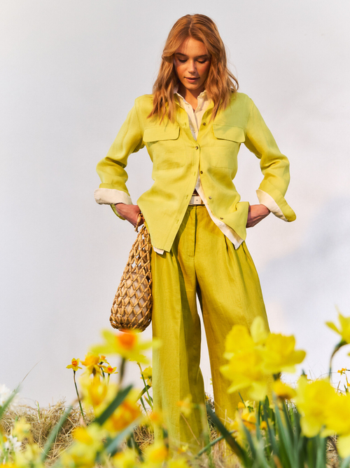 Льняная рубашка