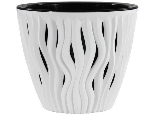 Кашпо Вдохновение белый/черный (4,5л)