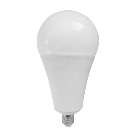 LED-A140-55W-4000K-E27-FR-NR Лампа светодиодная. Форма A. матовая. Серия Norma. Белый свет 4000K. Картон. ТМ Volpe