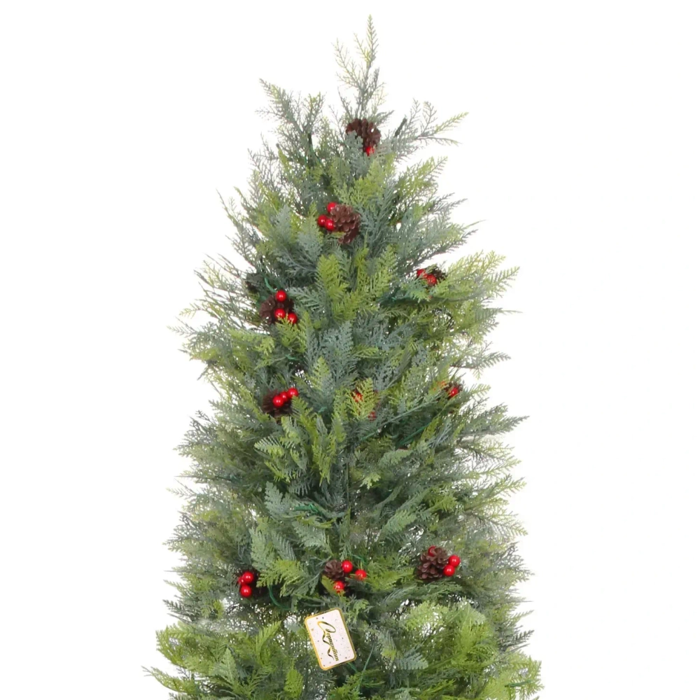 Ёлка светодиодная «Лесная радость» 180 см (868 веток), 260 ламп LED, цвет свечения-Теплый белый