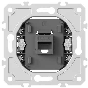 Механизм розетки RJ45 одиночная cat.6/ClassE-8,  серия DB