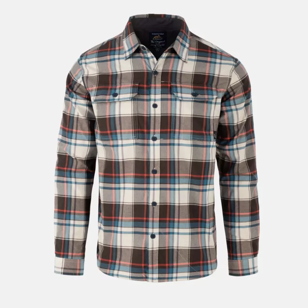 Рубашка Greyman NS Helikon (Moss Green Checkered)