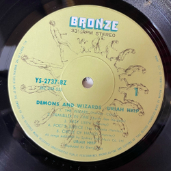 Винтажная виниловая пластинка LP Uriah Heep Demons And Wizards (Japan 1972) (No Obi) Rainbow Demon