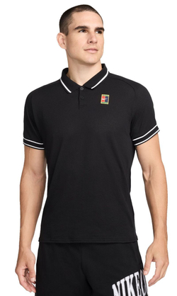 Nike court tennis heritage logo t shirt mens clearance