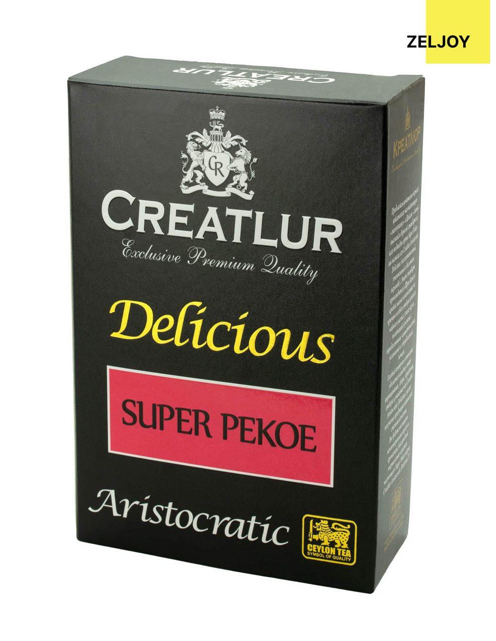 Чай Креатлюр Delicions Aristocratiс NEW (Super Pekoe) черный 200 гр