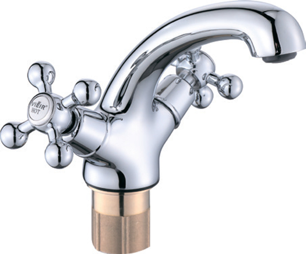 140111 Смеситель 2-руч. для раковины ViEiR (10/1шт)