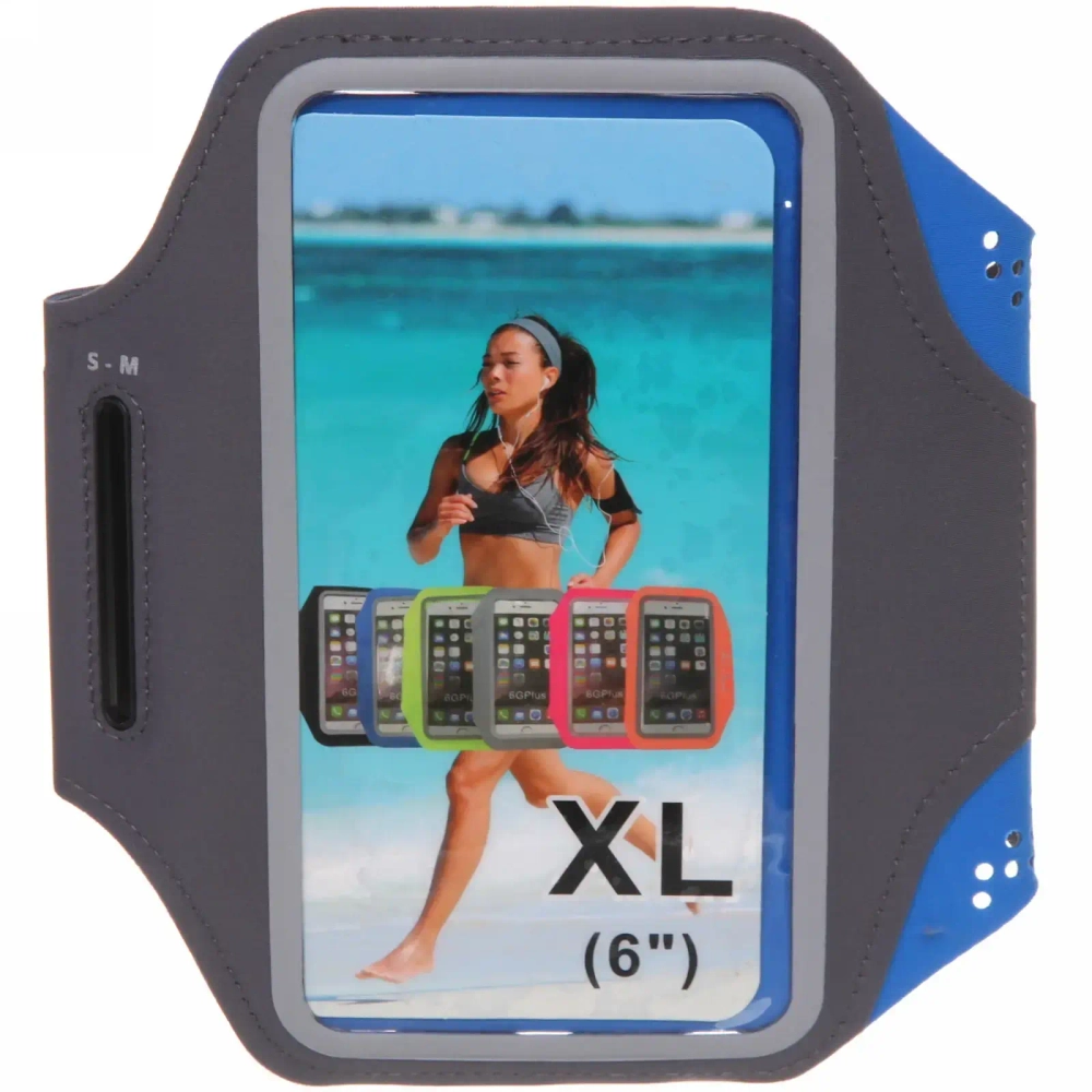 Чехол спортивный для телефона на руку «Attention» (для телефона 6»), микс