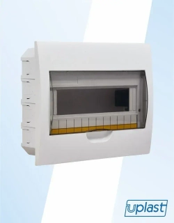 ЩРВ-П -12 "ОМЕГА" (щит распределительный встраиваемый 12 модулей) Uplast