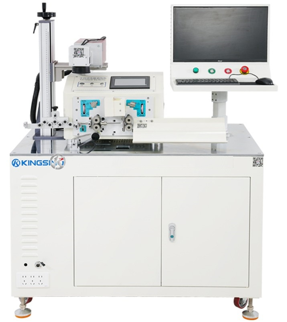 Станок для резки, зачистки и маркировки провода KS-W1010L