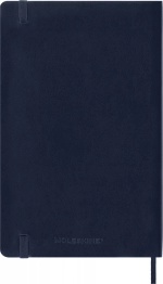 Еженедельник на 2025-2026 гг Moleskine Academic Soft WKNT (DSB2018WN3) 13х21см, мягкая обложка, синий сапфир