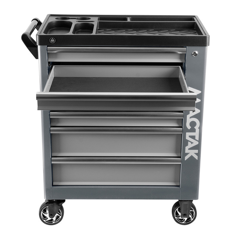 МАСТАК (521-07580G) Тележка инструментальная, 7 выдвижных ящиков, "НОВА", серая