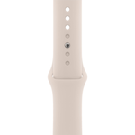 Умные часы Apple Watch Series 9 GPS, 41mm, Aluminium Case with Sport Band M/L, Starlight (Сияющая звезда)