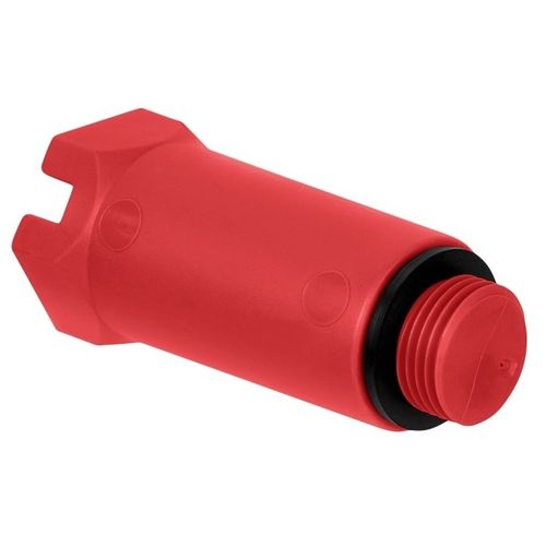 Заглушка установочная Hoobs 1/2" красная с прокладкой EPDM (HB-RPEZK-000012)