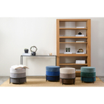 Пуф norunn, шенилл, дымчато-серый